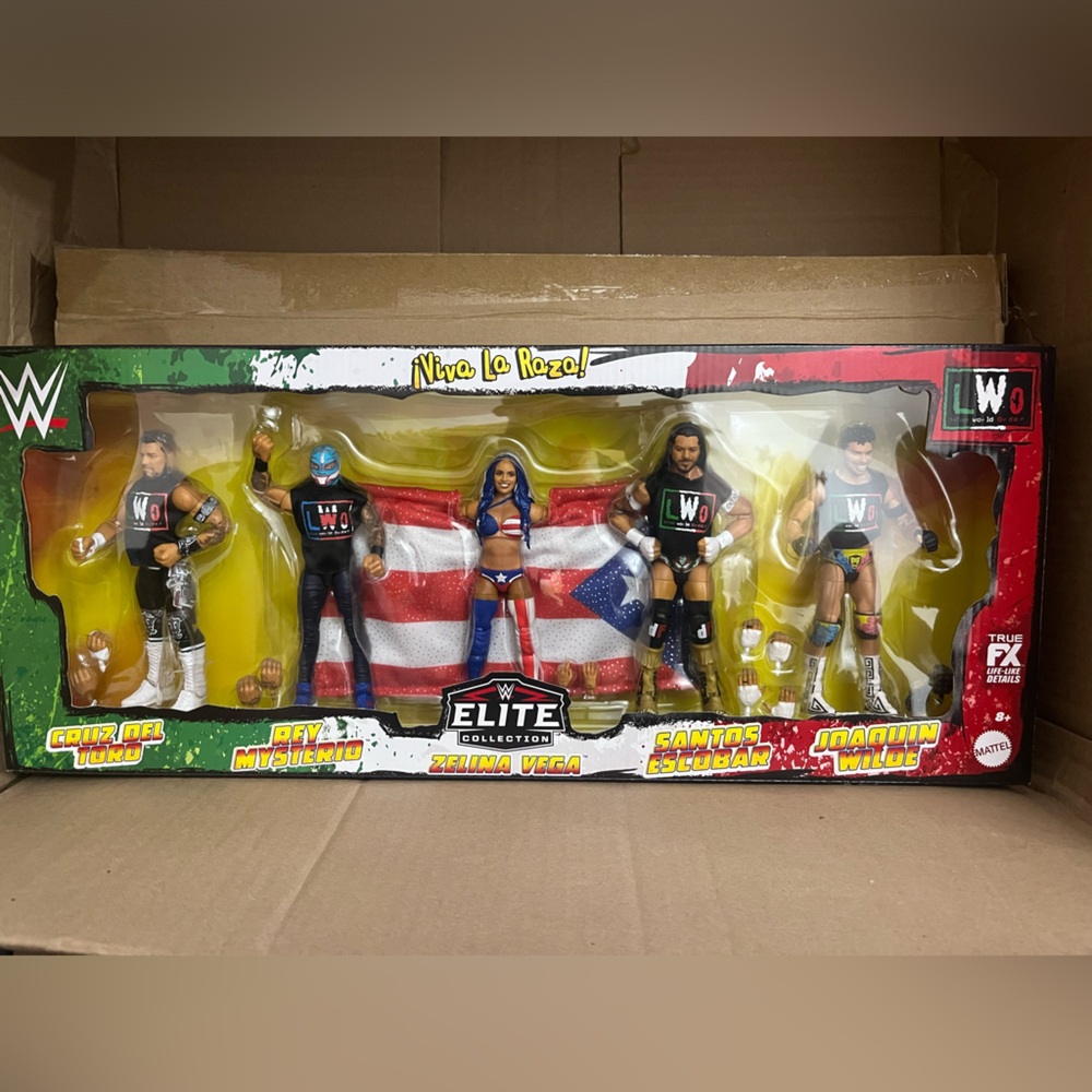 WWE Elite Latino World Order (LWO) Action Figures 5-Pack Set.
